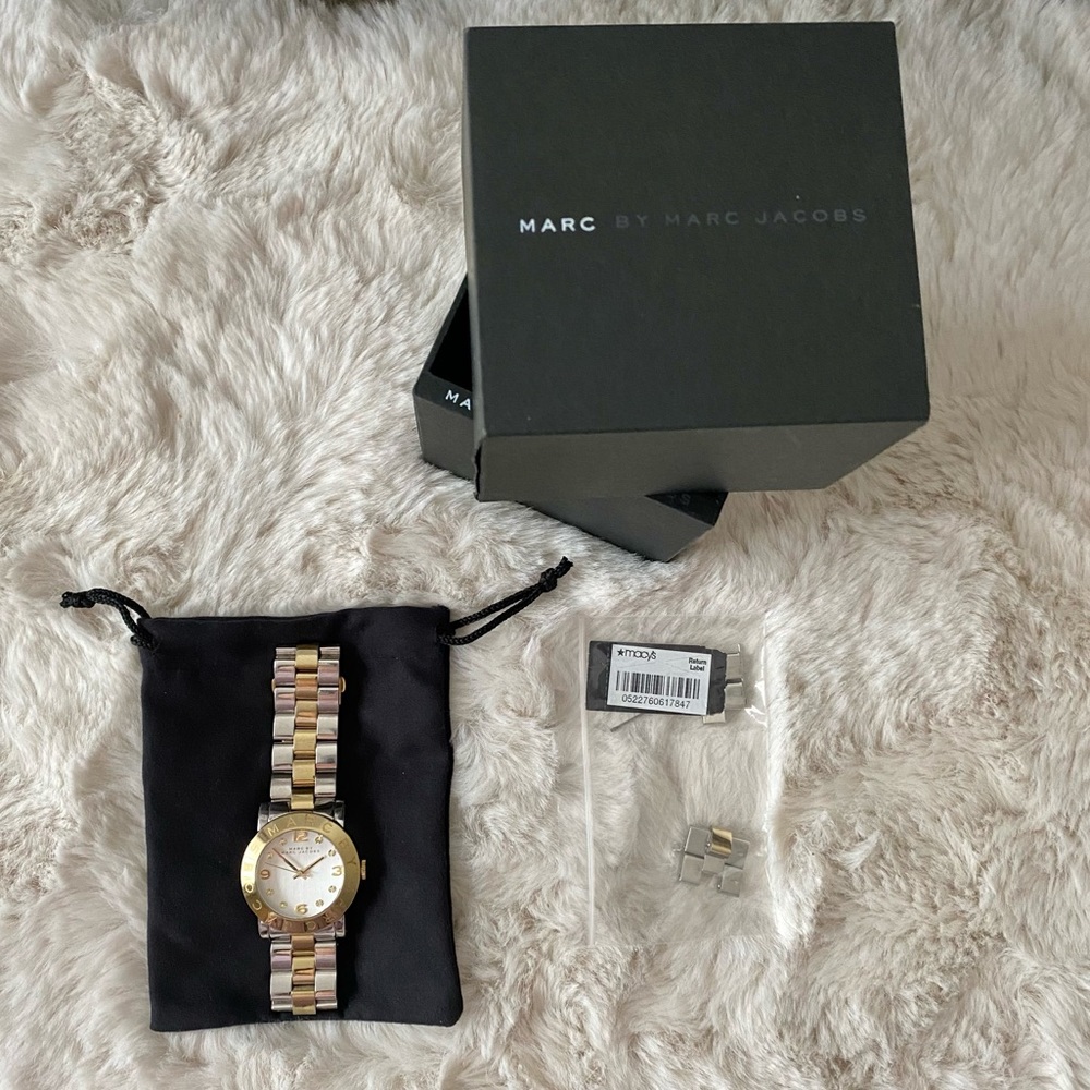Marc Jacobs gold & silver watch